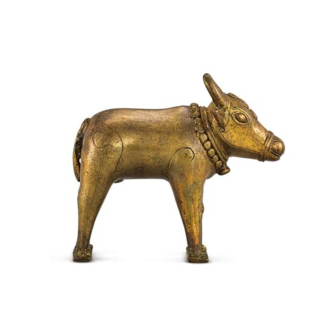 A Copper Alloy Figure Of A Zodiac Buffalo Tibet 13th 14th Century