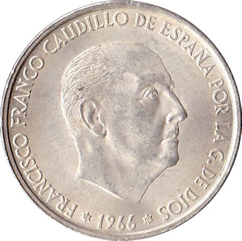 Pesetas Francisco Franco Spain Numista