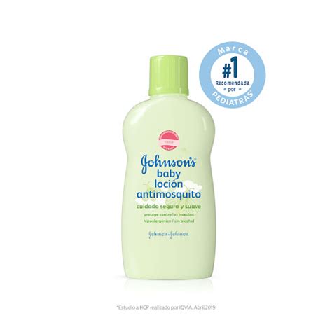 Loción Johnson Baby Antimosquitos Cuidado Seguro Y Suave X 200ml