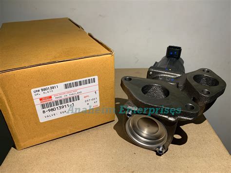 Isuzu Altera 2005 2013 Dmax 2004 2011 Egr Valve 8 98013911 1