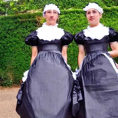 French Maids Dresses Made Of Plastic Stable Diffusion OpenArt