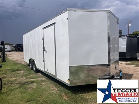 2023 Cargo Craft 8 5x28 28ft Black Out Cargo Enclosed Auto Mobile Car