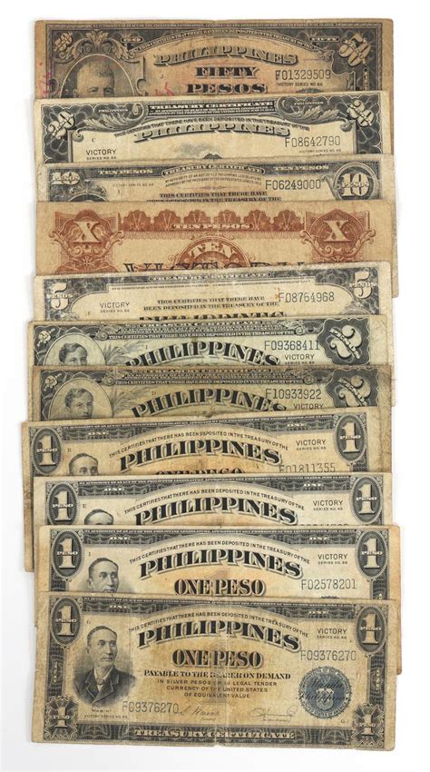 Sold At Auction Philippines Pesos Victory Series