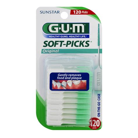 GUM Soft-Picks Original - 120 CT - Walmart.com