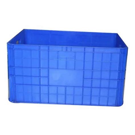 Blue Super Jumbo Hdpe Crate At Rs 1270piece In Greater Noida Id