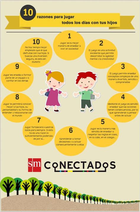 Razones Para Jugar Con Tus Hijos Infografia