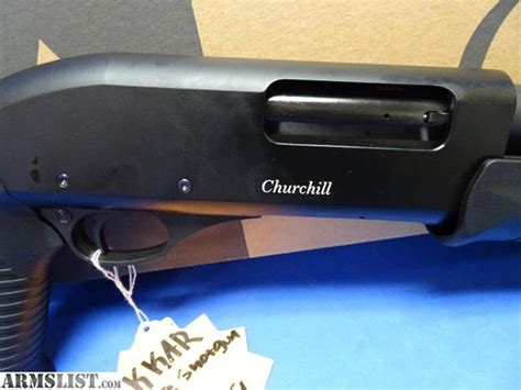 Armslist For Sale New Akkar Churchill Model 612 12 Gauge Pump Action Shotgun Inventory G I