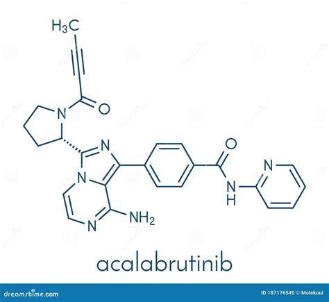 Mol Cula De F Rmaco Contra El C Ncer De Acalabrutinib F Rmula