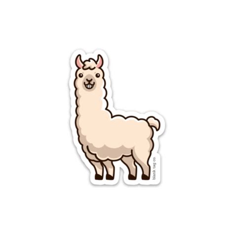 The Llama Sticker Cute Stickers Elephant Stickers Cute Laptop Stickers