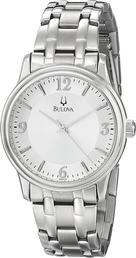 Bulova A Reloj Para Hombres Correa De Acero Inoxidable Color