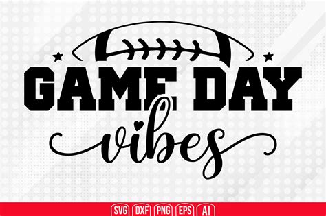 Game Day Vibes Svg Graphic By Teeking Creative Fabrica