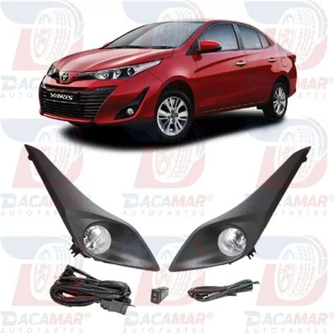 Kit Neblineros Toyota Yaris Sedan 2018 2020 Cuotas sin interés