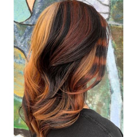 Trend Alert Calico Copper Hair Inspo Pics Behindthechair