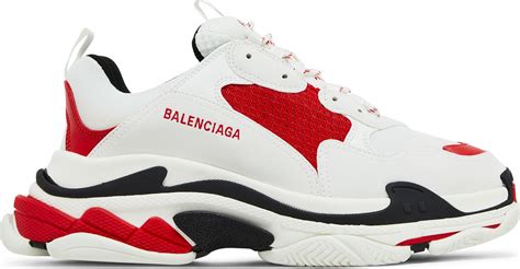 Buy Balenciaga Triple S Sneaker White Red Black 536737 W2fw5 1261