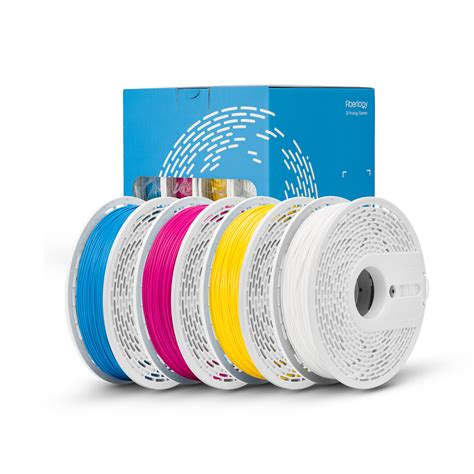 3D Printing Filament Set Easy PLA CMYK Fiberlogy