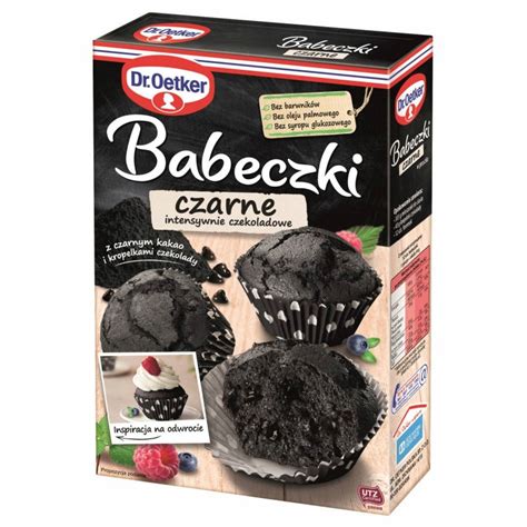 Dr Oetker Babeczki Czekoladowe Czarne 343g 12453457795 Oficjalne