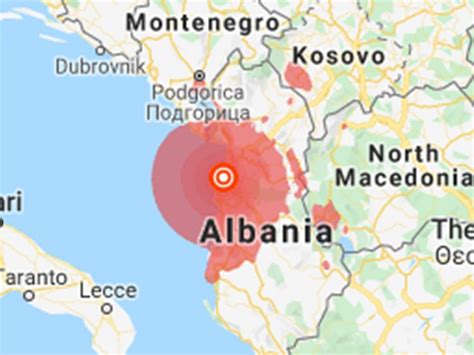 6 4 Magnitude Earthquake Hits Albania Europe Gulf News