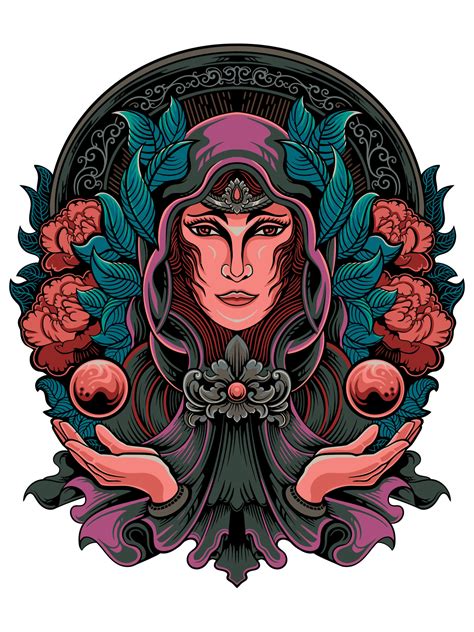 winged beautiful devil vector design  vector art  vecteezy