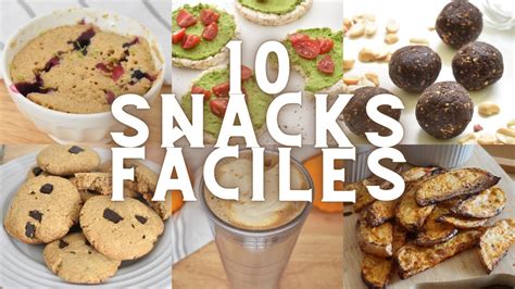 10 snacks fáciles que tienes que hacer ya VIDA VEGANA YouTube