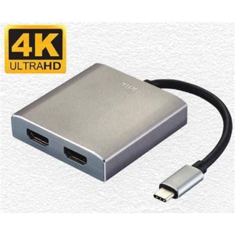 Buy KLIK USBC to 2 x HDMI ADAPTOR - MyDeal