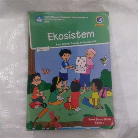 Jual Buku Tematik Terpadu Tema Ekosistem Untuk Sd Mi Kelas Shopee