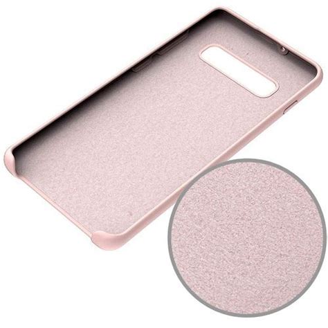 Funda Silicona Samsung Galaxy S Textura Suave Rosa Claro