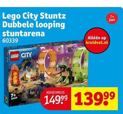 Lego City Stuntz Dubbele Looping Stuntarena Aanbieding Bij Kruidvat