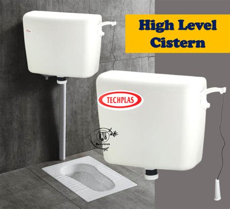 Bathroom Flush High Level Cistern Toilet Tong Jamban Cangkung Tandas