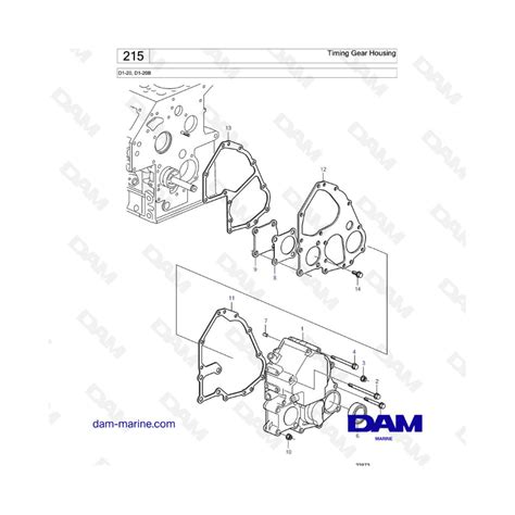 Volvo Penta D D B Caja De Distribuci N