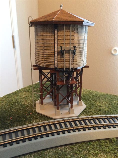 Ho Scale Ho Scale Walthers Cornerstone Wooden Water Tank Kit