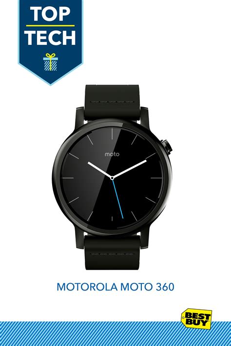 Motorola Moto 360 2nd Generation Mens Smartwatch For Most Apple® Ios And Android Mobile Phones