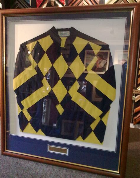 Framed Horse Racing Silk Sports memorabilia Racing Memorabilia Framing ...