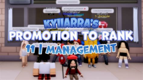 KYIIARRA S PROMOTION TO MANAGEMENT YouTube