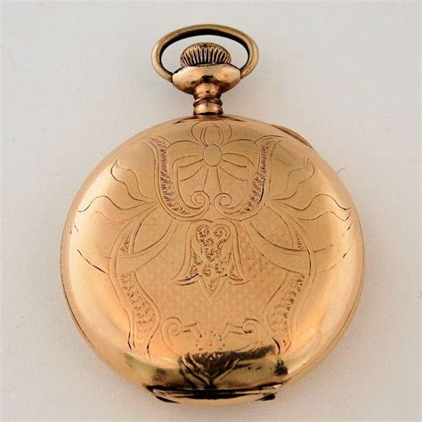 Antique Waltham Pocket Watch P S Bartlett 15 Jewels 14k Gold Fill