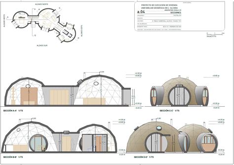 Casa ecológica y geodésica en Alcora Castellón Ecoproyecta