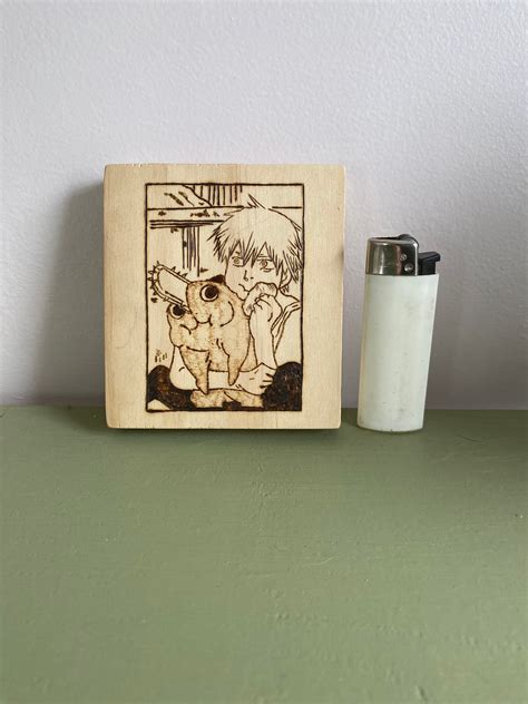 Chainsaw Man Manga Panel Denji & Pochita - Etsy UK