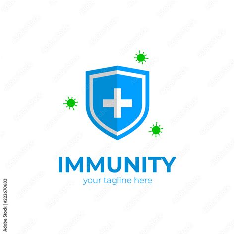 Photo Immunity logo. vector template, G | Posters, tableaux et papiers ...