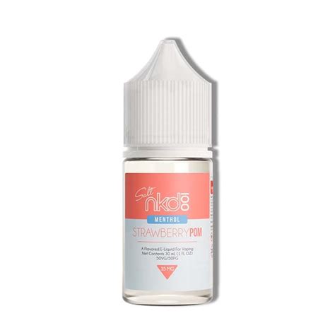 Naked 100 Strawberry Pom Salt 30ml Oficina Vapor