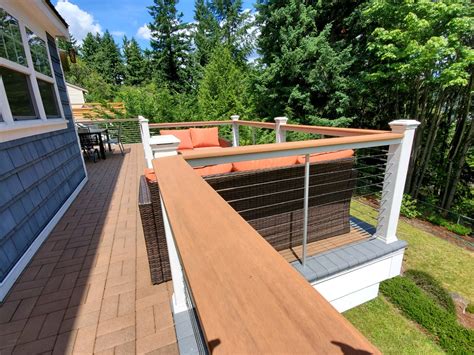 Deck Railing Is The Final Touch For Class And Safety Custom Decks