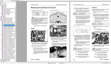 Komatsu Wheel Excavator PW148 10 H52051 Up Shop Manual VENBM60002