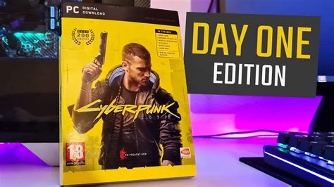 Cyberpunk 2077 Day One Edition Unboxing City Map Soundtrack And More