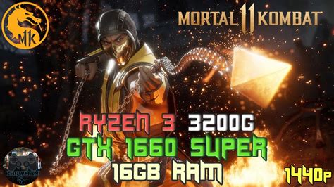 Mortal Kombat Ryzen G Gtx Super Youtube