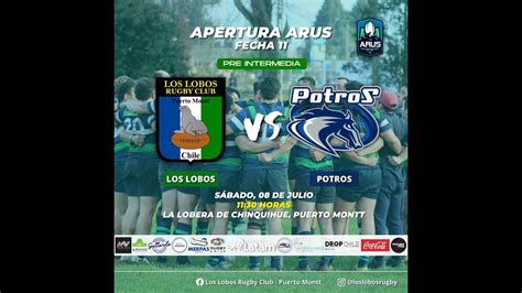 Los Lobos Preintemedia Vs Potros Apertura Arus Fecha Youtube