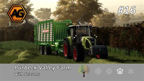 Loads Of Silage Farming Simulator 19 Purbeck Valley Farm Seasons