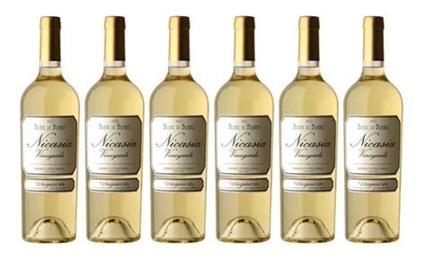 Vino Nicasia Blanc De Blancs Viognier 750 Ml Caja X 6