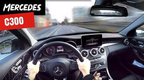 Driving 2016 Mercedes Benz C Class C300 4matic Pov Youtube