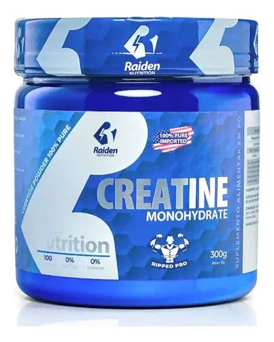 Creatina Monohidratada E Micronizada G Raiden Nutrition