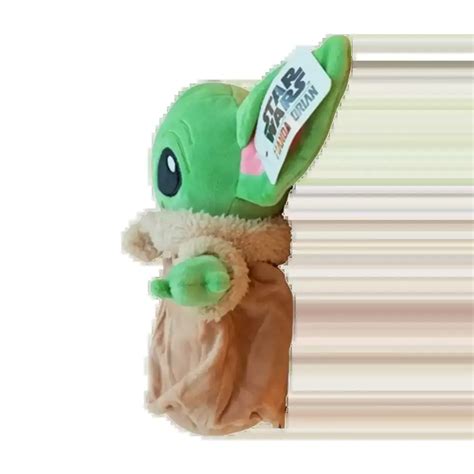 Hermoso Peluche De Baby Yoda Con Luz Y Sonidos Cibermoda