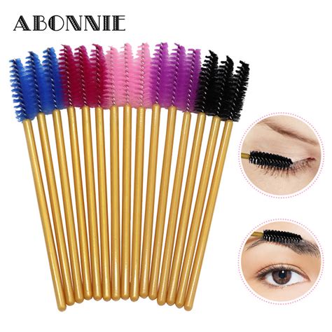 Wholesale Eyelash Extension Spoolies Lash Extensions Cleansing Brush Disposable Eyelash Brush