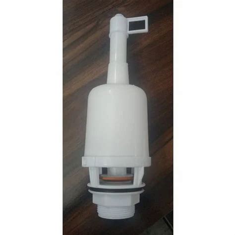 Color Coated White Plastic Cistern Syphon Set For Flush Tank Fitting